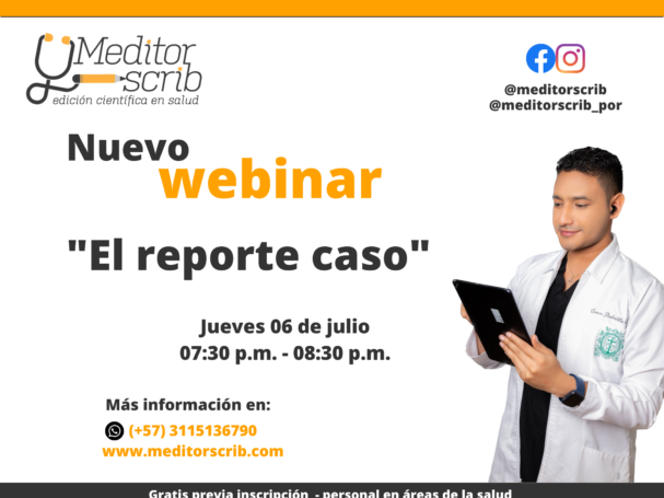 Noticias - Webinar El reporte de caso